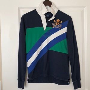 Ralph Monogram Cotton Rugby Shirt